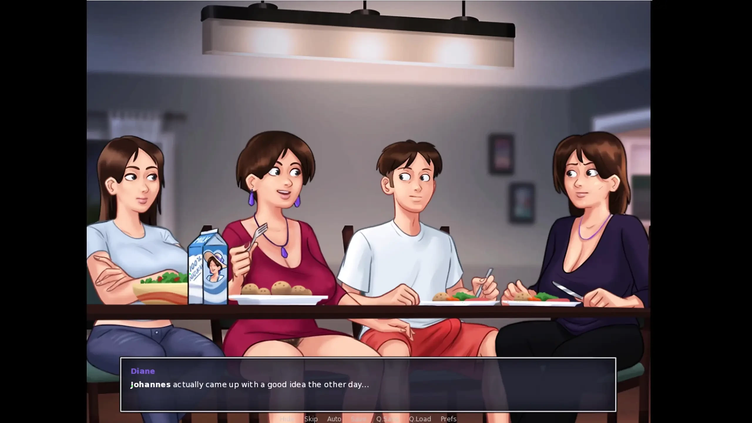 Summertime Saga – Jenny got pregnant – Diana gave me a handjob under the table – new science project is amazing FH