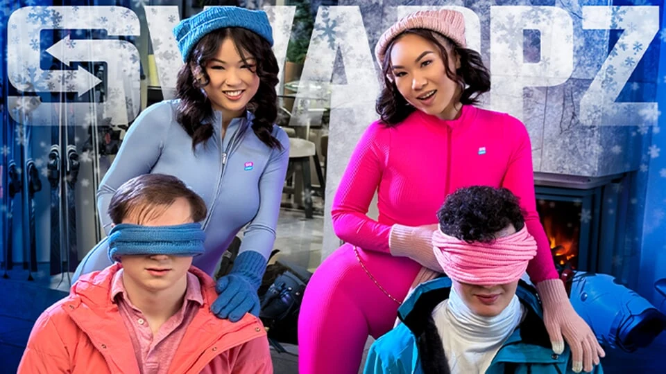 How to Survive a Snow Storm? Swap Step Sisters With Your Friend and Pound Them Hard