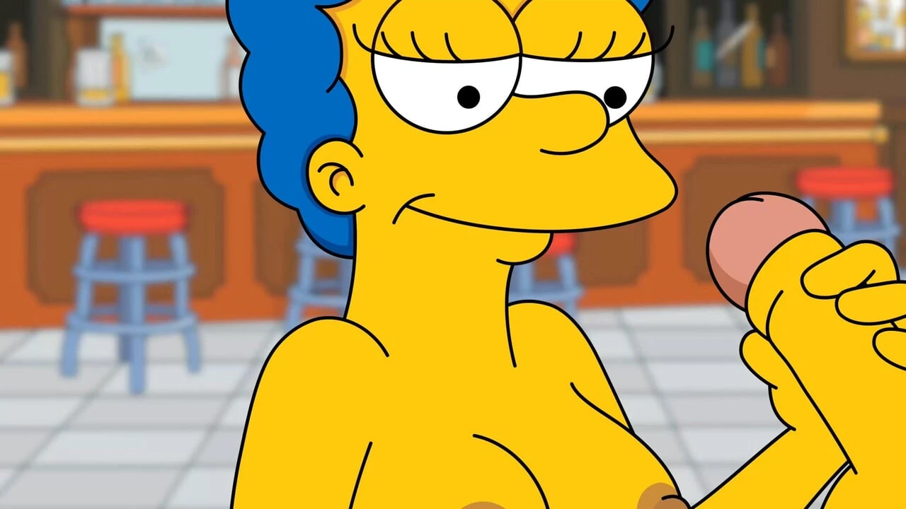 MOE FUCKS MARGE DOGGYSTYLE AND CUM IN HER ASS