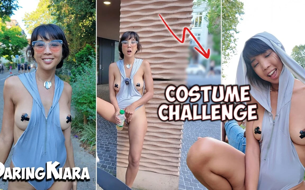 Exhibitionist Japanese Girl Flashes and Masturbates in Public