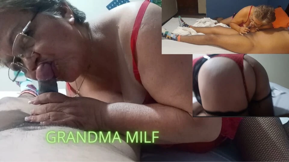 Veteran grandma, expert in sucking cock, wants a black cock he sucks his daughter’s friend