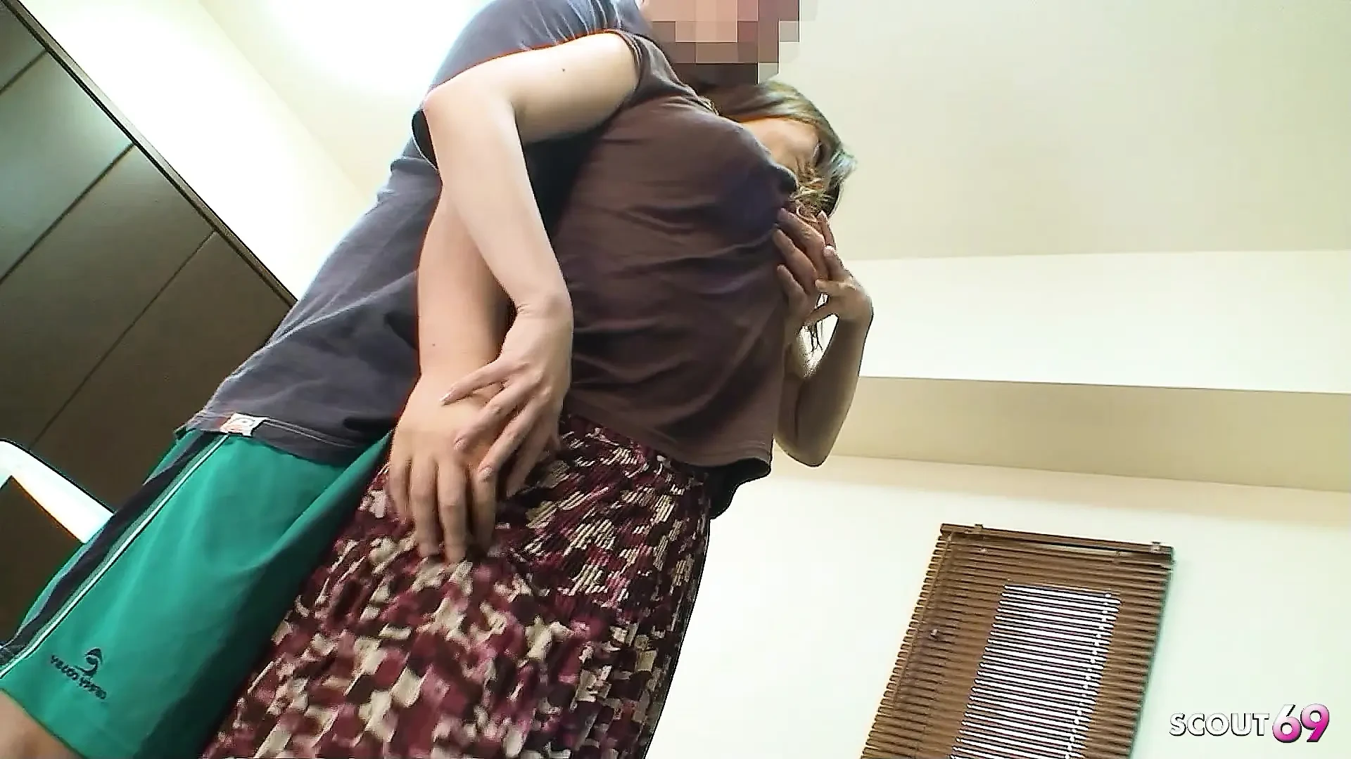 Japanese old Mature GILF Granny Pick Up for First Time Uncensored JAV Amateur Casting Fuck with Cum inside