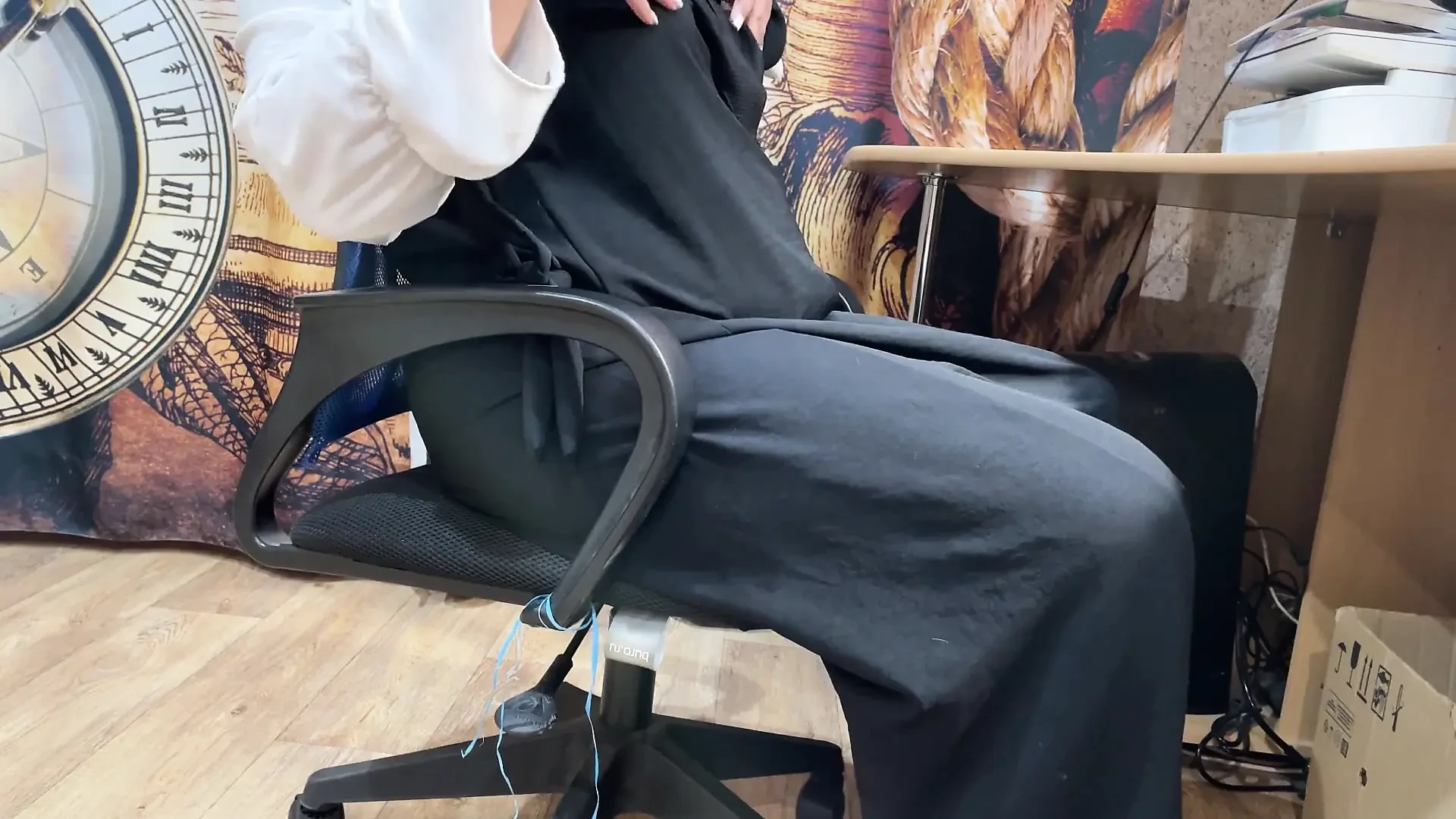 Watching Porn and Masturbating Arab MILF