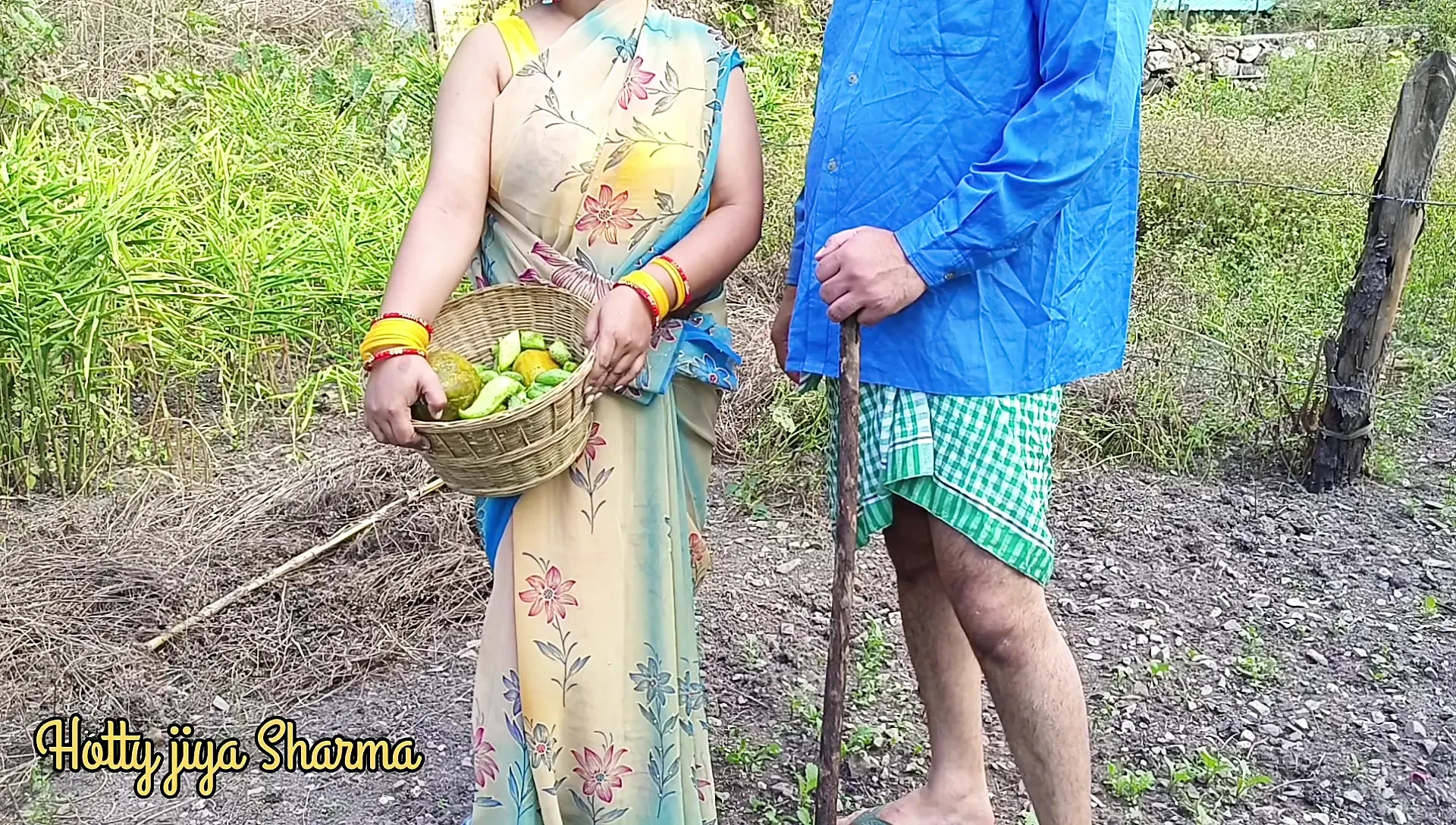 Indian village hot stepSister Outdoor Painfull Sex With stepBrother In Field