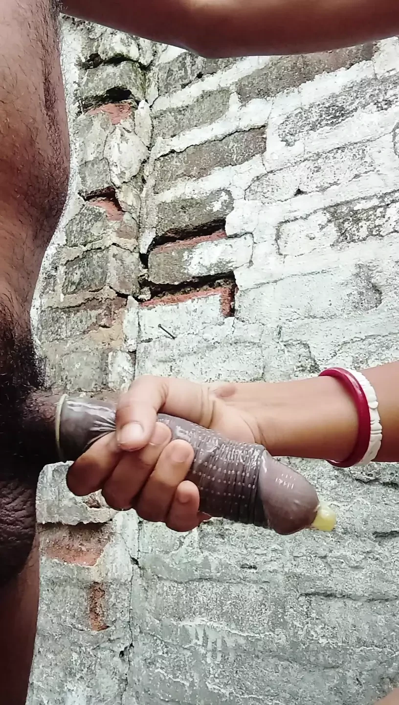 Desi Big Lund Handjob By My Client.