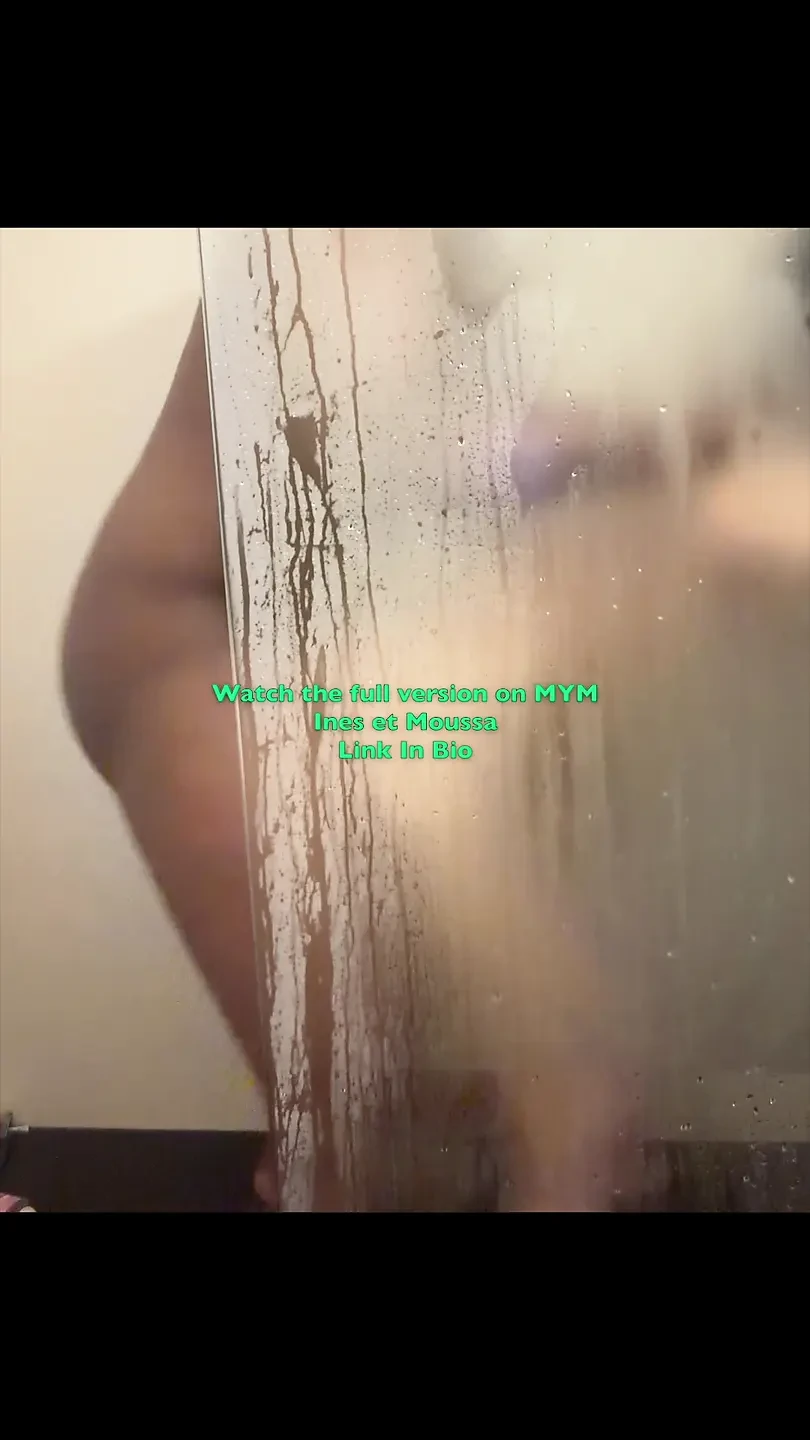 19-year-old Arab young man has sex in his friend’s shower.