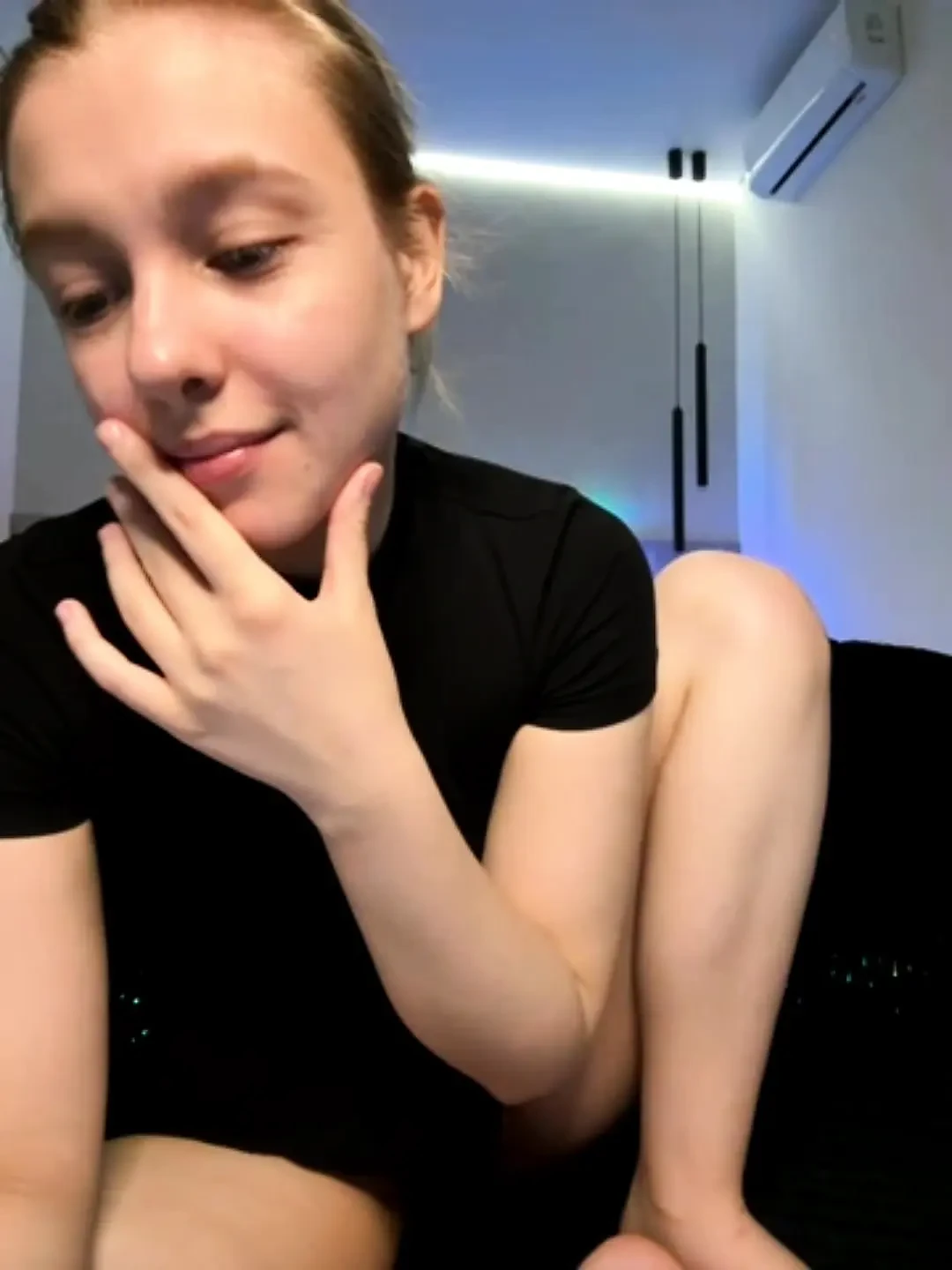 Fingering pink pussy homemade