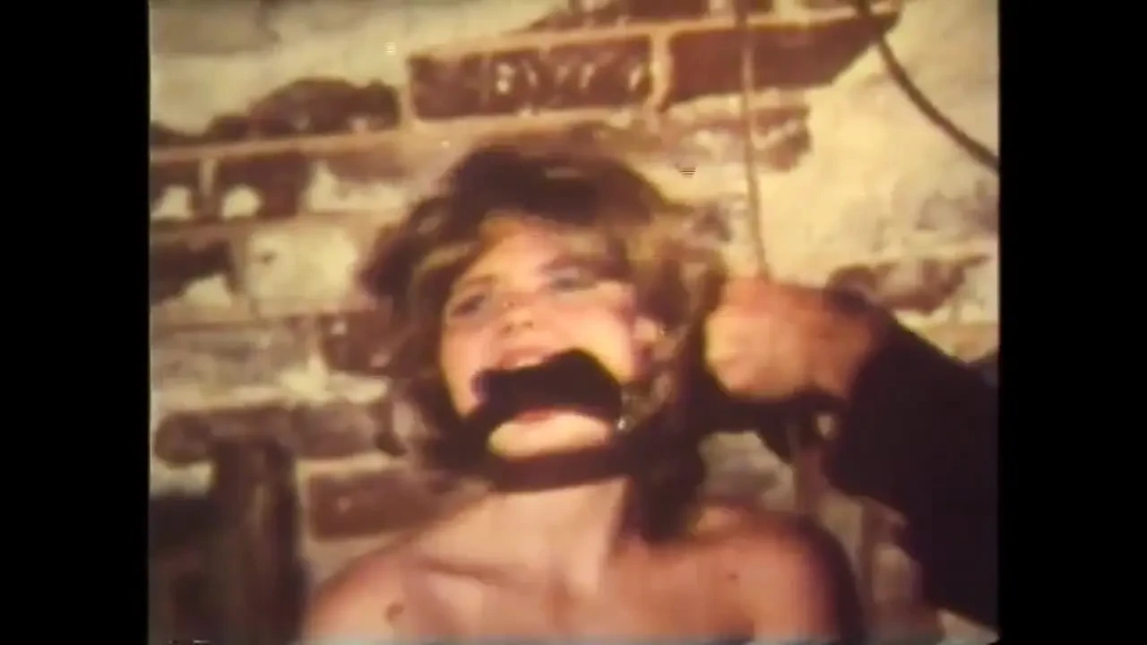 A rare crazy vintage BDSM scene!