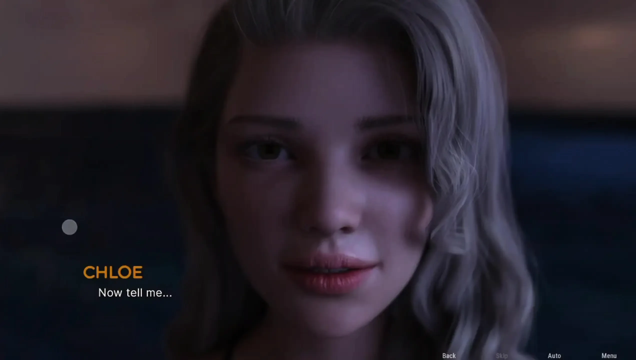 Shattered minds Gameplay Chloe Give HandJob in Night Beach