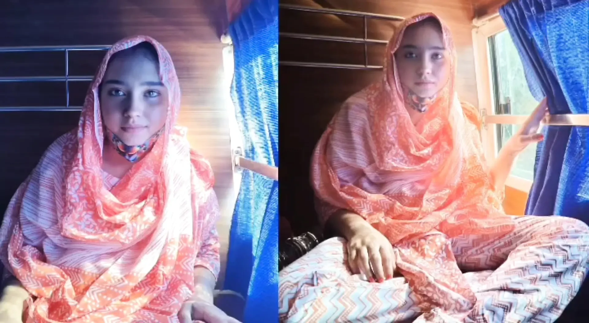 Bus me ladke Kapde Utarkar fingaring karne lgi