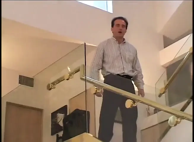 Big boobs blonde vintage ass fucking double cock penetrating