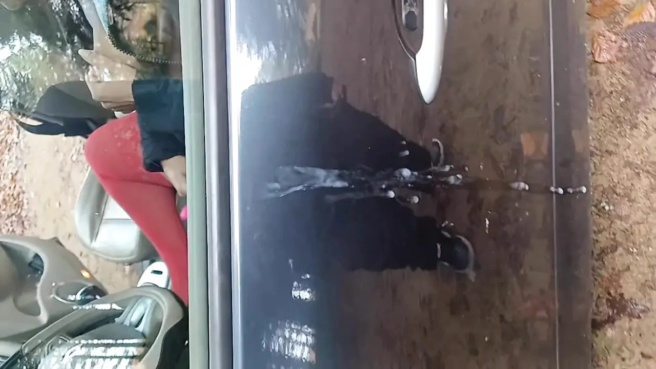 I park in a parking lot and men take out their juices on my car