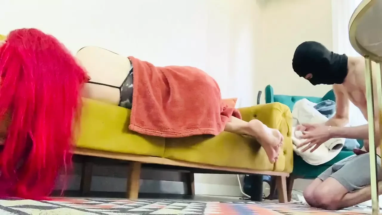 Step-son Cum on My Feet